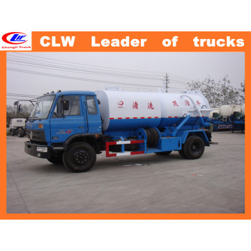 Dongfeng 8 Wheeler 4 * 2 caminhão de sucção de esgoto